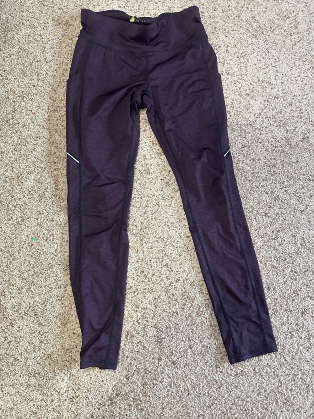 Maroon Athletic Leggings
